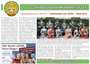 Schützenjournal 2014