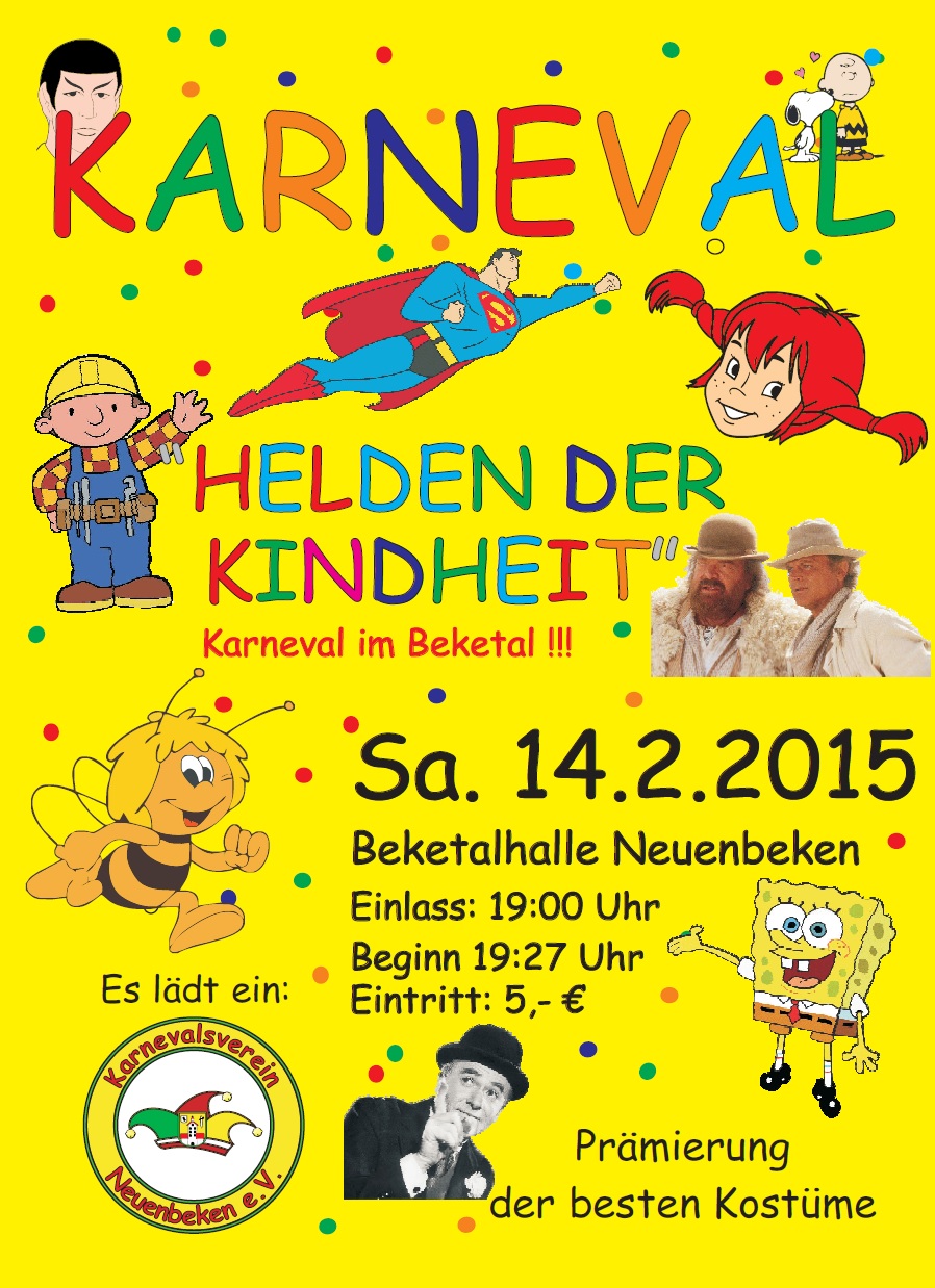 2015 Flyer Karneval