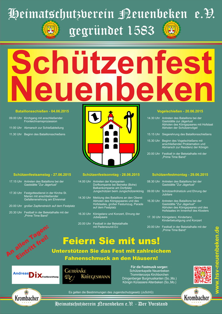 Plakat Schützenfest_Bildgröße ändern
