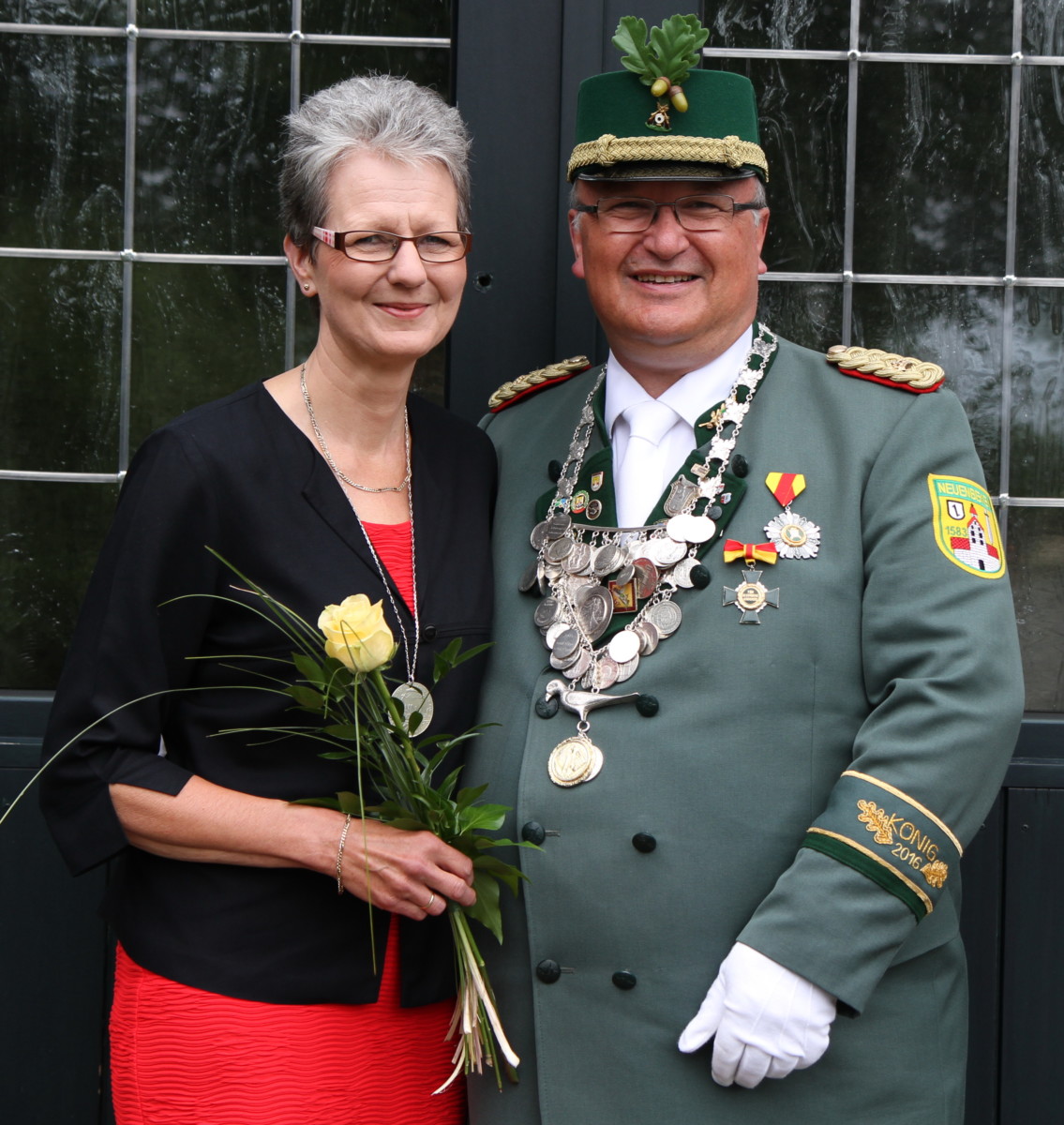 Königspaar Gerald und Helga Rüngeler